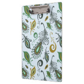 Bunte verschiedene Federn Klemmbrett (Links)