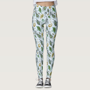 Bunte verschiedene Federn Leggings
