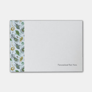 Bunte verschiedene Federn Post-it Klebezettel