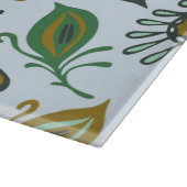 Bunte verschiedene Federn Schneidebrett (Ecke)