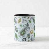 Bunte verschiedene Federn Tasse (Zentrum)