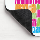 Bunte Verwaltungsunterstützung Mousepad (Ecke)