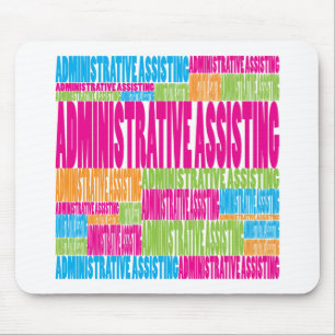 Bunte Verwaltungsunterstützung Mousepad