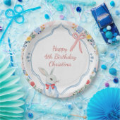 Bunte verzauberte Alice im Wunderland zum Geburtst Pappteller (Party)