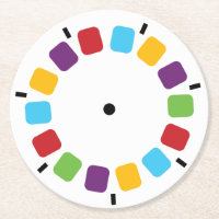 Bunte Viewmaster Spulen-Retro modernes