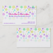 Bunte Visitenkarte (Vorne/Hinten)