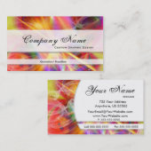 Bunte Visitenkarte (Vorne/Hinten)