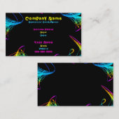 Bunte Visitenkarten Visitenkarte (Vorne/Hinten)