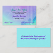 Bunte Visitenkarten Visitenkarte (Vorne/Hinten)