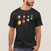 Bunte Vögel Essenzieller T - Shirt (Vorderseite)