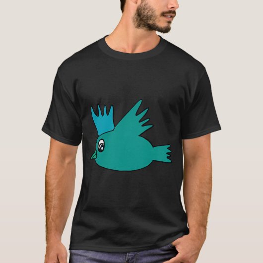 Bunte Vögel für Kinder T-Shirt (Vorderseite)