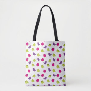 Bunte Vögel Tasche