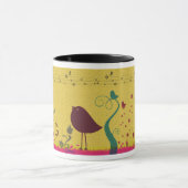 Bunte Vogel-Tasse Tasse (Zentrum)