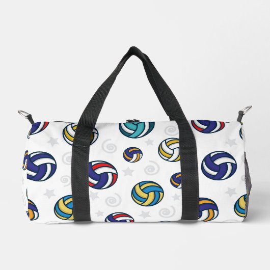 Bunte Volleybälle Duffle Bag (Vorderseite)