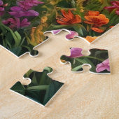 Bunte Wald Farben und Hirsch Kunst Puzzle (Seite)