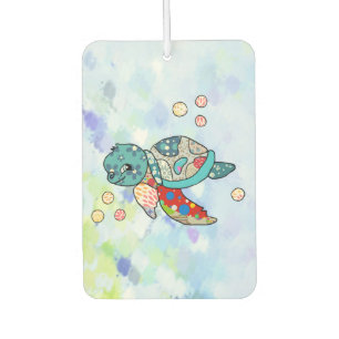 bunte Wasserschildkröte  Autolufterfrischer