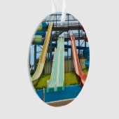 Bunte Waterslides Ornament (Vorderseite)