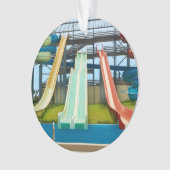 Bunte Waterslides Ornament (Vorderseite)