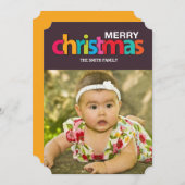 bunte Weihnachten (Vorne/Hinten)