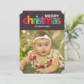 bunte Weihnachten (Stehend Vorderseite)