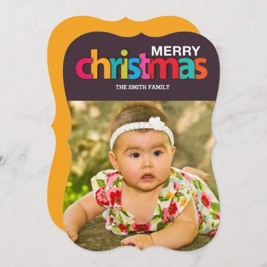 bunte Weihnachten (Vorne/Hinten)