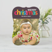 bunte Weihnachten (Stehend Vorderseite)