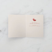 Bunte Weihnachts- & Saisonalartikel Photocard Feiertagskarte (Innenseite)