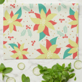 Bunte Weihnachtsfeiertage Handtuch (Gefaltet)