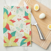 Bunte Weihnachtsfeiertage Handtuch (Viertel Falte)