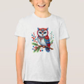 Bunte Weihnachtsfeiertage T - Shirt (Vorderseite)