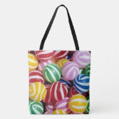 bunte Weihnachtsleckereien Tasche (Vorderseite)