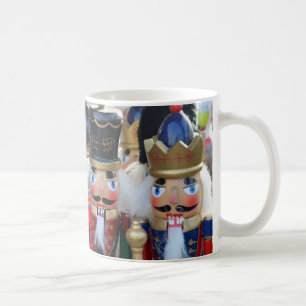 Bunte Weihnachtsnussknacker Kaffeetasse