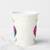 Bunte Weihnachtsschmuck Papier Tasse Pappbecher (Rechts)