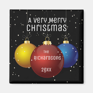 Bunte Weihnachtsschmuck, Weihnachtsmagnet Magnet