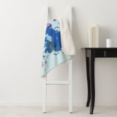 Bunte Weltkarte-Baby-Decke Sherpadecke (Beispiel)