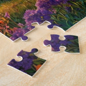 Bunte Wiesenblumen Camping Zelt Kunst Puzzle (Seite)