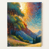 Bunte Wiesenelk mit Blumen Kunst Planer (Rückseite)