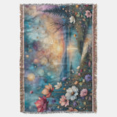 Bunte Wildblumen am Wasser Decke (Vorderseite Vertikal)