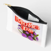 Bunte Wildblumen zum Muttertag Zubehörtasche (Offen)