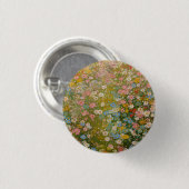 Bunte Wildblumenwiese 2 Button (Vorne & Hinten)
