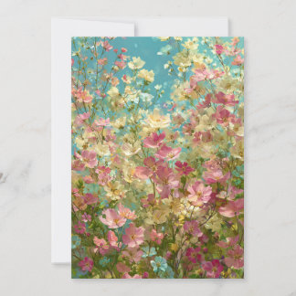 Bunte Wildblumenwiesen 3 Einladung