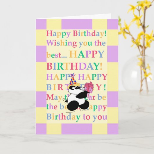 Bunte Wünsche zu einer "Seinfarbe-tiful" Karte (Gelbe Blume)