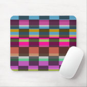 Bunte Würfel Mousepad (Mit Mouse)
