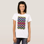 Bunte Würfel T-Shirt (Vorne ganz)
