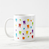 Bunte Zähne Kaffeetasse (Links)
