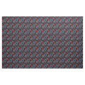 Bunte Zahnräder Stoff (Fat Quarter (45,7 x 55,9 cm))