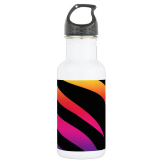 Bunte Zebra-Druck-Geschenke! Edelstahlflasche