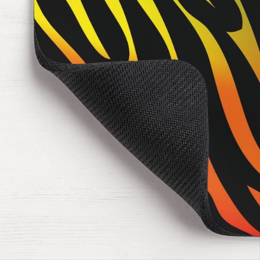 Bunte Zebrabeschaffenheit Mousepad (Ecke)