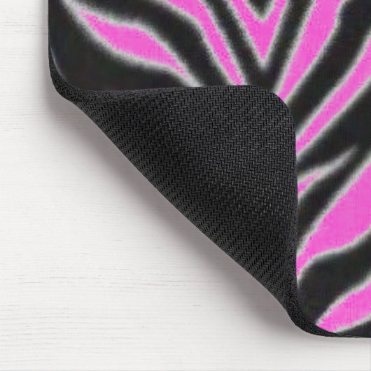 Bunte Zebrastreifen Mousepad (Ecke)