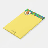 Bunte Zeichenstifte 4 x 6 Post-it Klebezettel (angewinkelt)